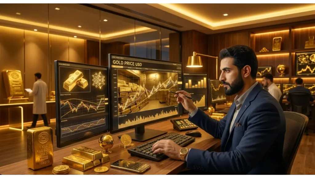 الذكاء الاصطناعي والتداول الذكي في سوق الذهب