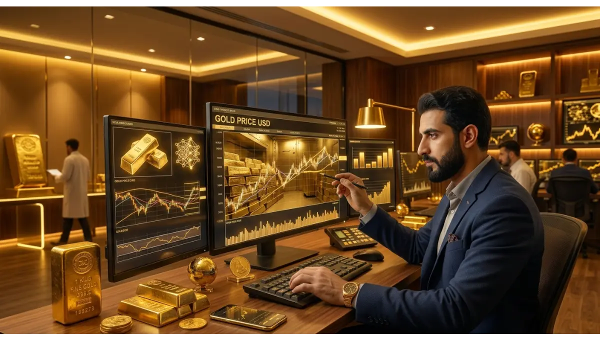 الذكاء الاصطناعي والتداول الذكي في سوق الذهب