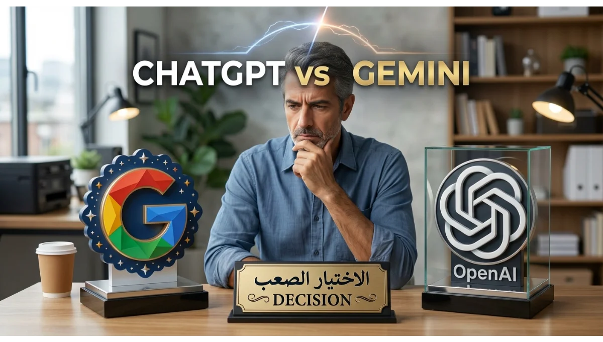 مقارنة بين شات جي بي تي وجيميناي وكلود وبيربليكستي